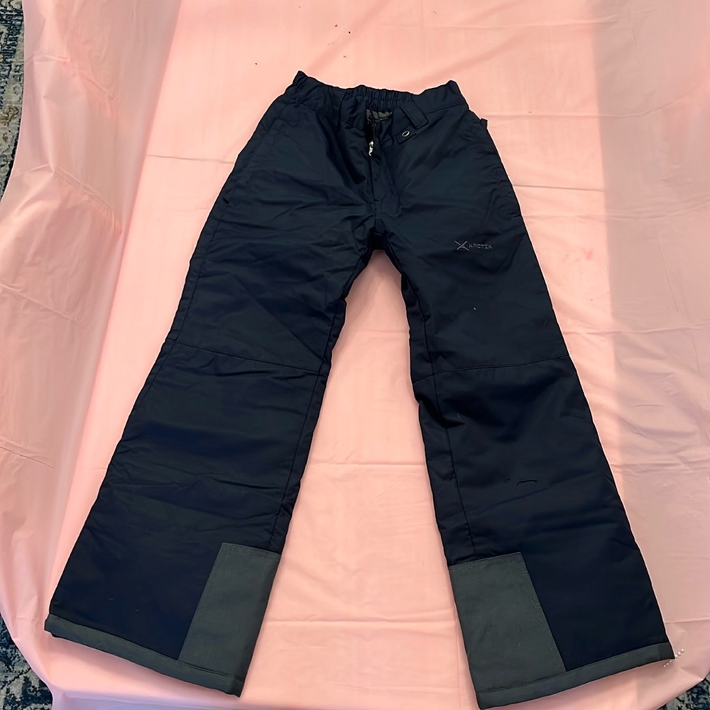 Navy blue Arctix youth medium snow pants